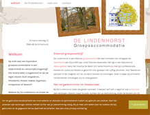 Tablet Screenshot of lindenhorst.nl